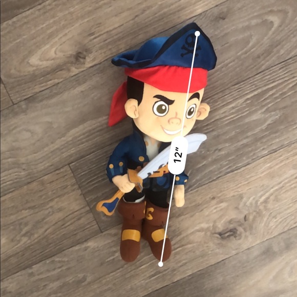 DISNEY Captain Jake Neverland Pirate EUC - Picture 8 of 8